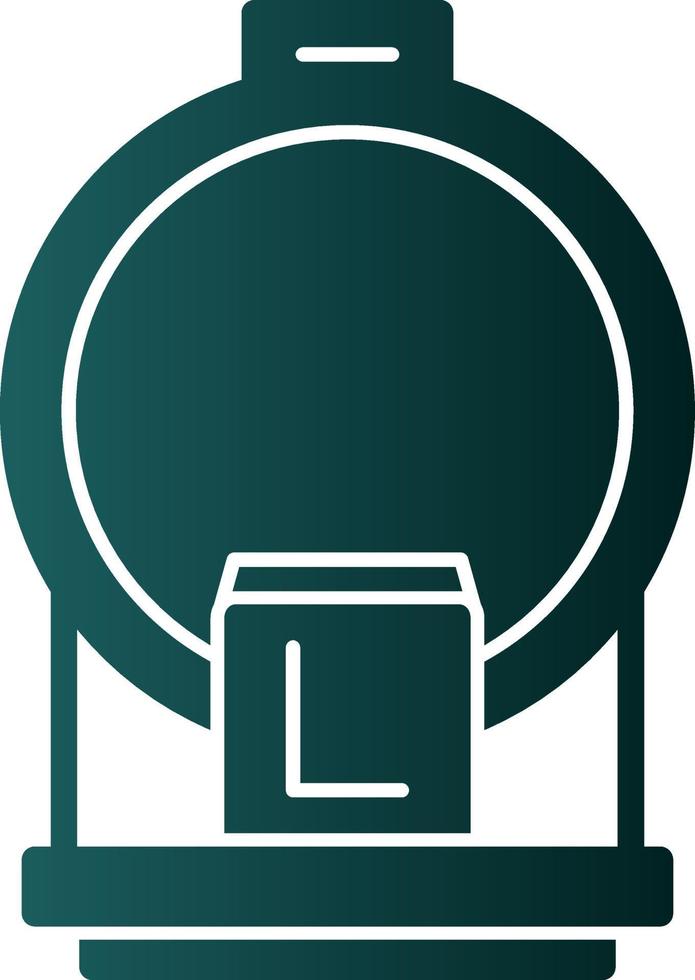 CT Scan Vector Icon Design