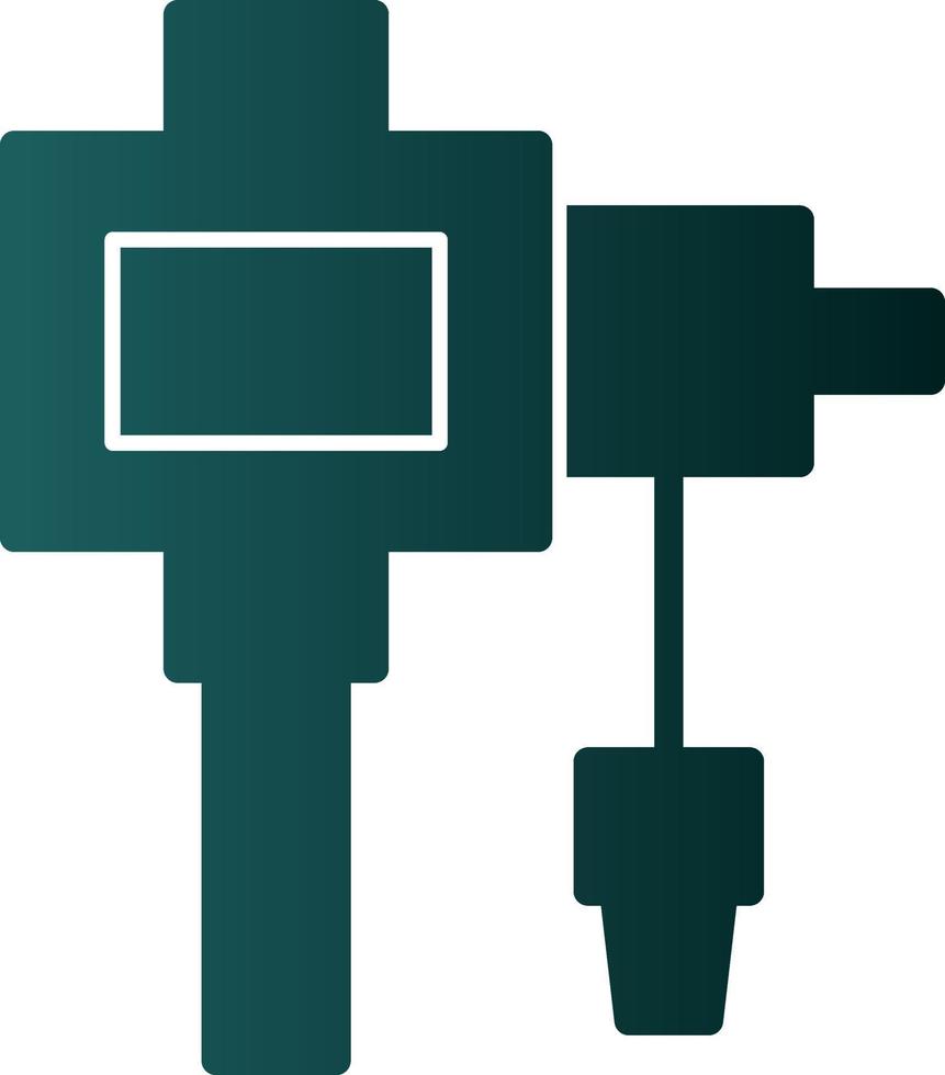 Colonoscopy Vector Icon Design
