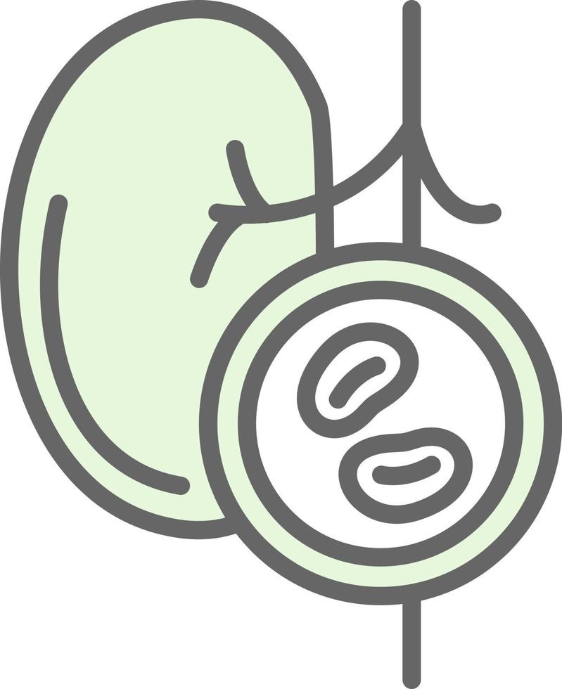 Kidney Checkup Vector Icon Design