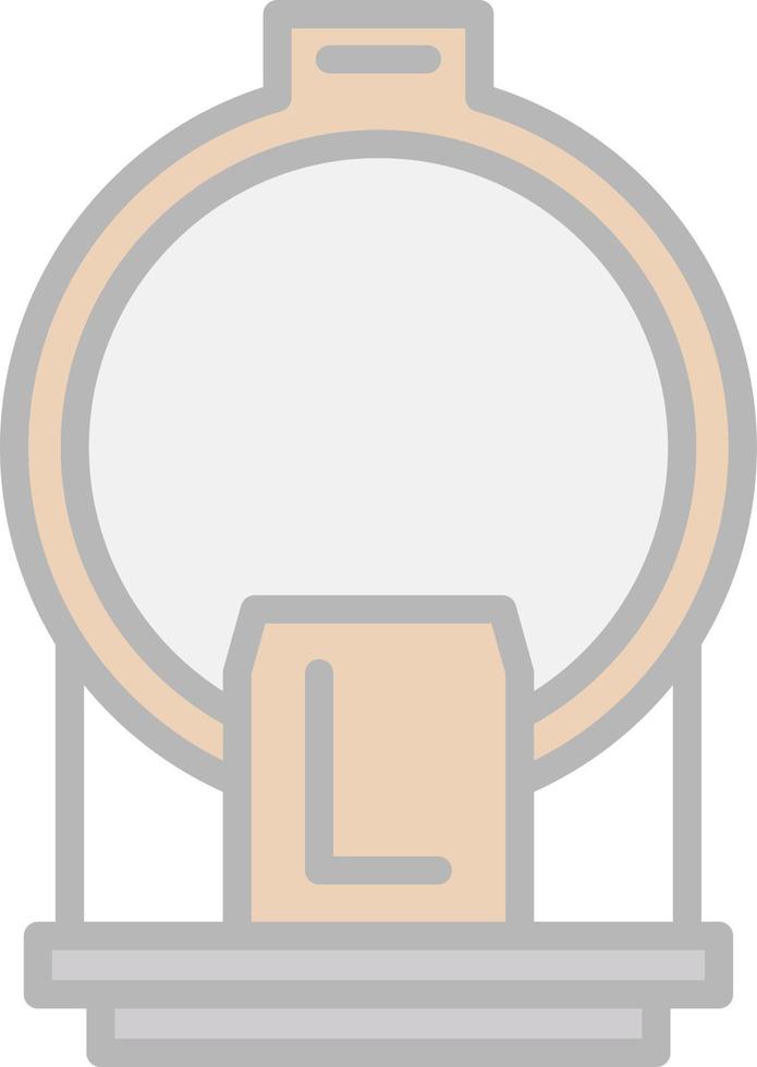 CT Scan Vector Icon Design