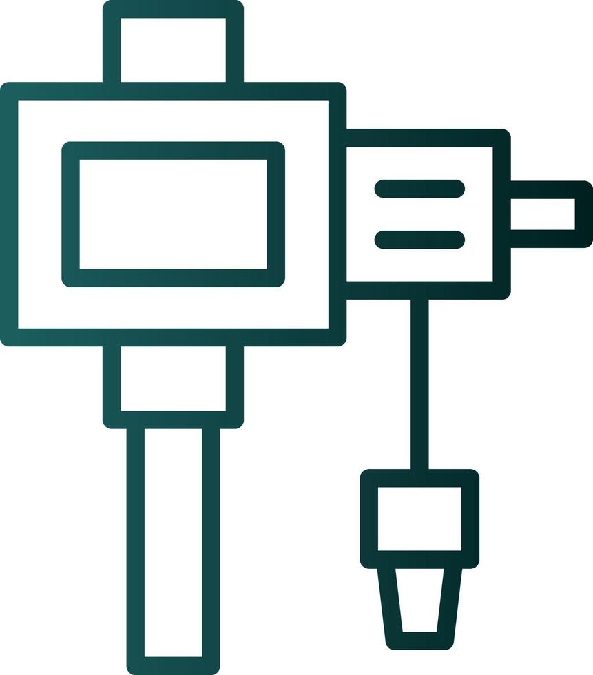 Colonoscopy Vector Icon Design