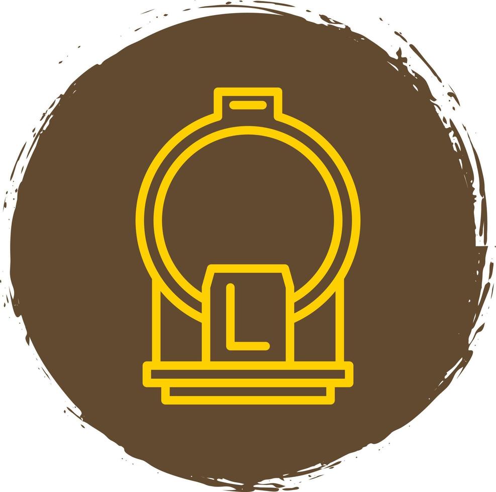 CT Scan Vector Icon Design