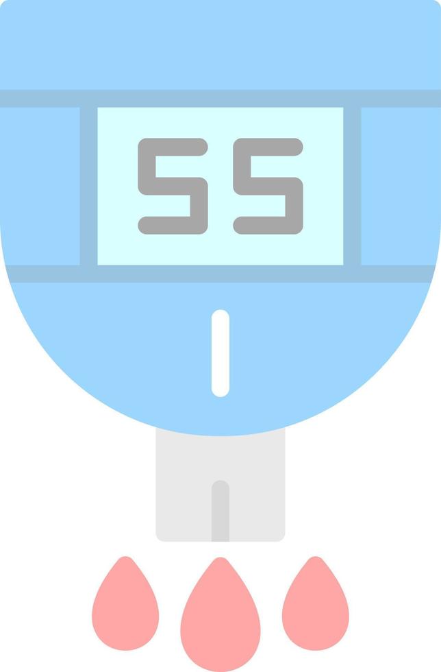 Glucose Checkup Vector Icon Design