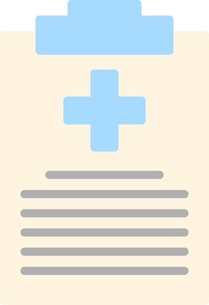 Medical Report Vector Icon Design