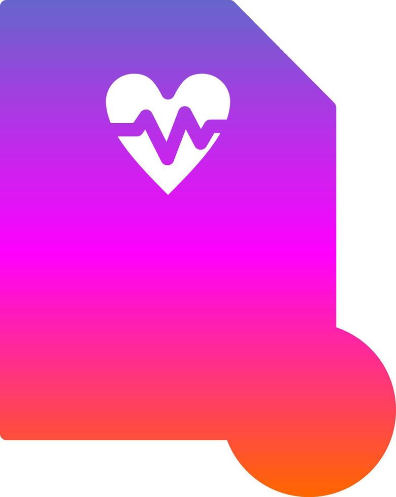 Health Check Vector Icon Design