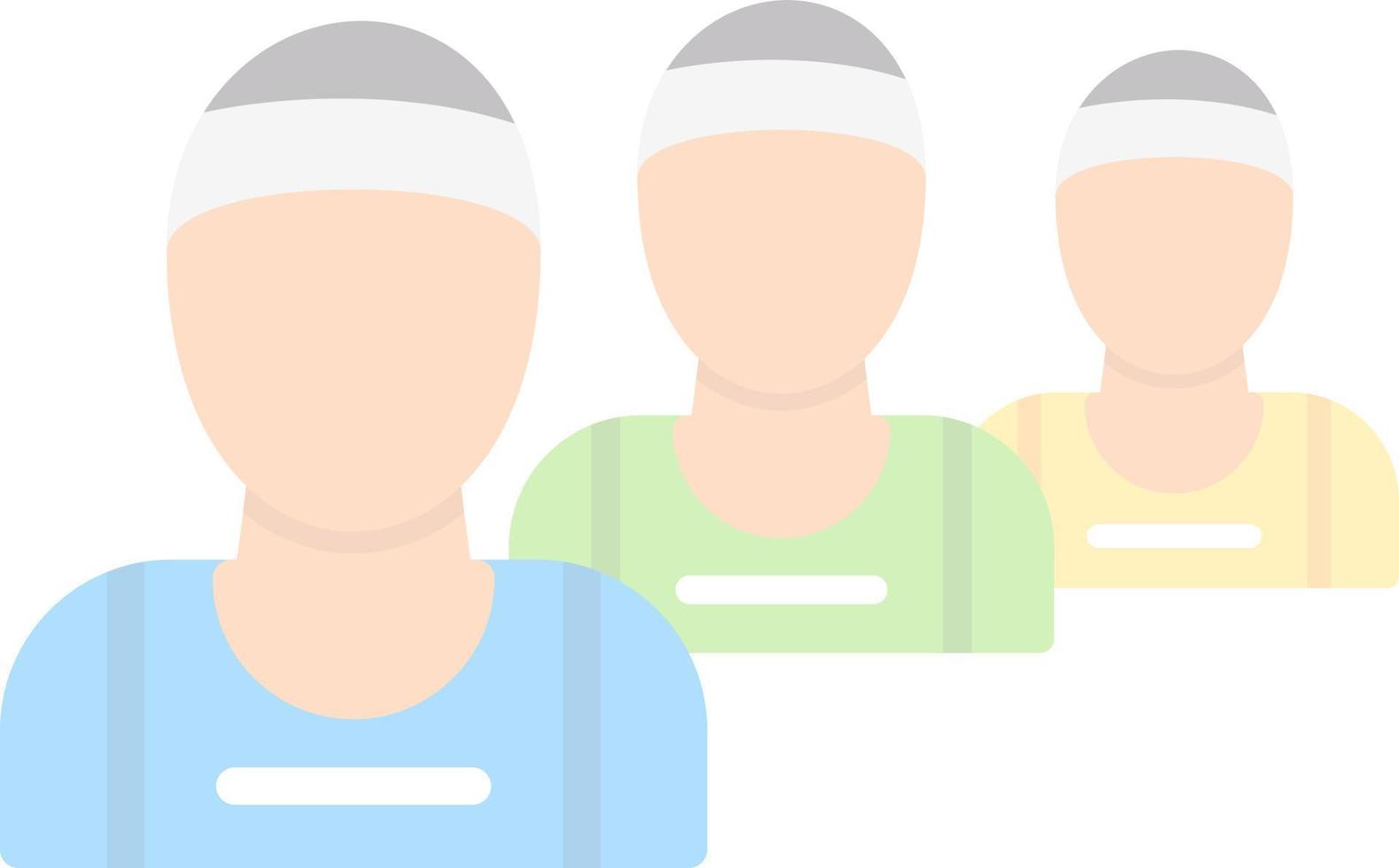 Patients Waiting Vector Icon Design