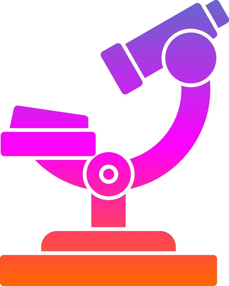 Microscope Vector Icon Design