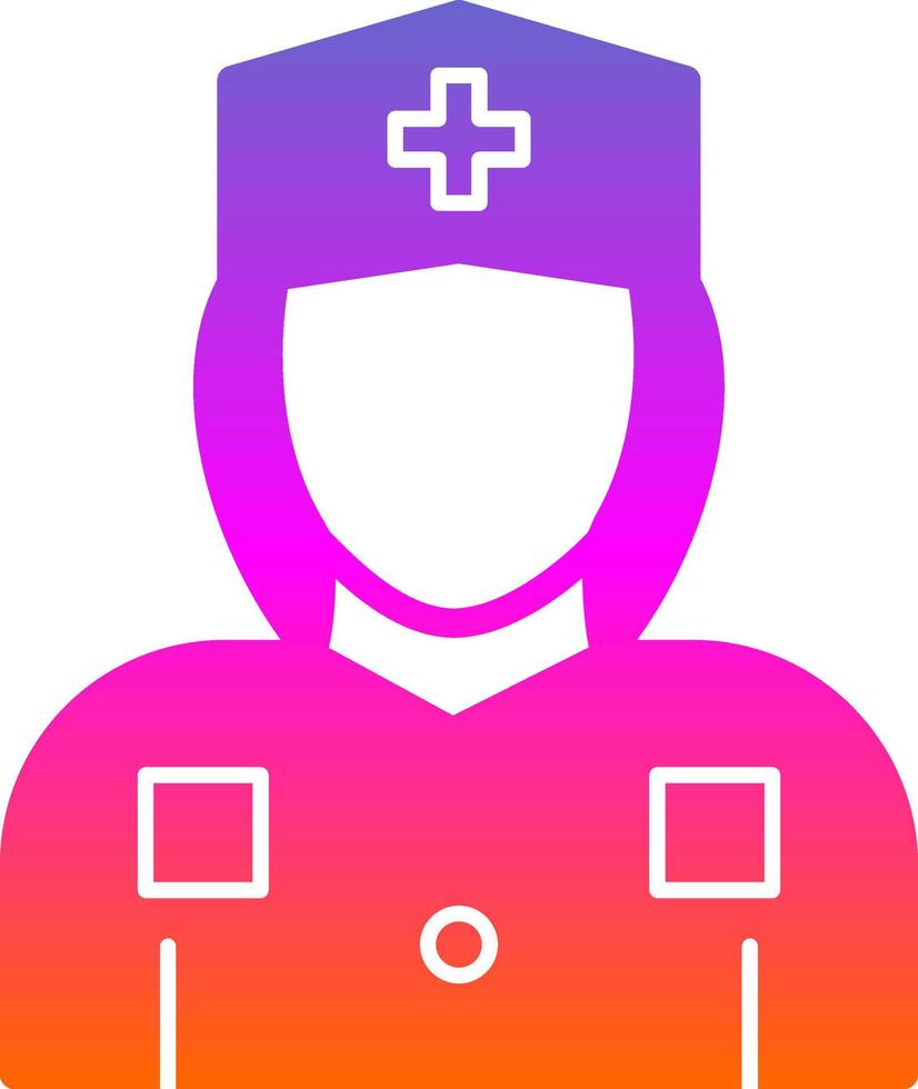 Nurse Vector Icon Design
