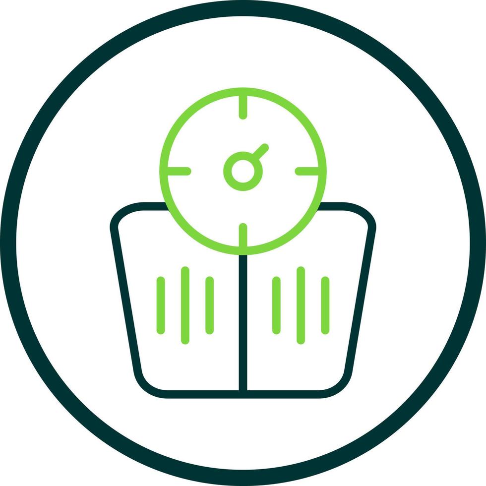 Weight Check Vector Icon Design