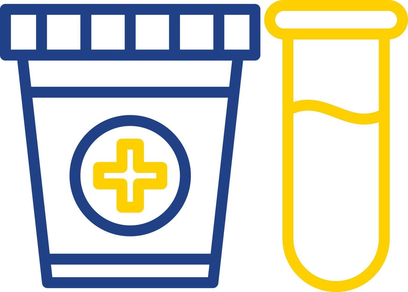 Urine Test Vector Icon Design