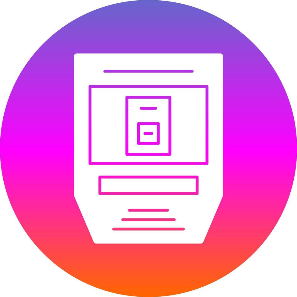Pulse Meter Vector Icon Design