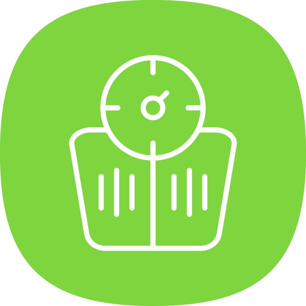 Weight Check Vector Icon Design