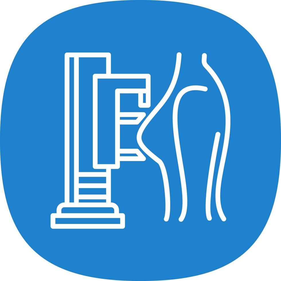 Mammography Vector Icon Design