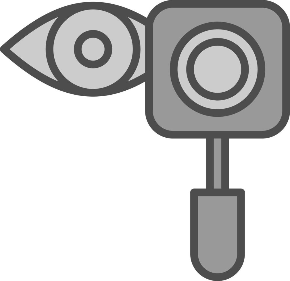diseño de icono de vector de examen ocular