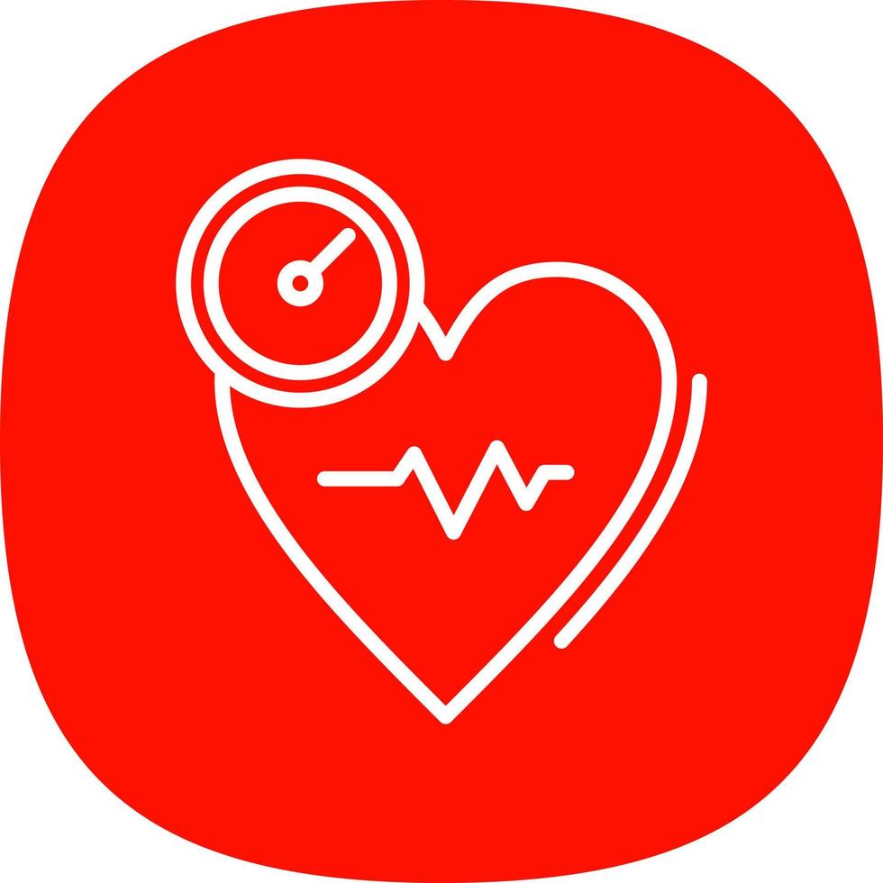 Blood Pressure Vector Icon Design