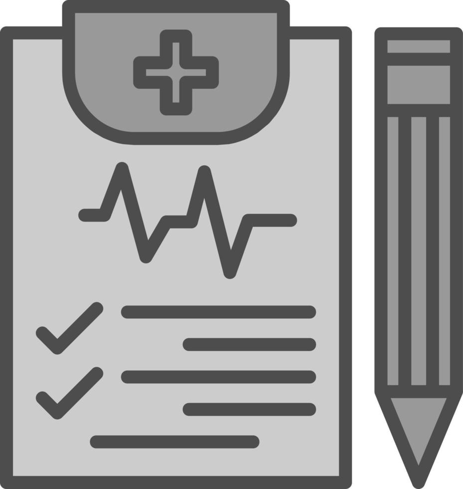 Diagnosis Vector Icon Design