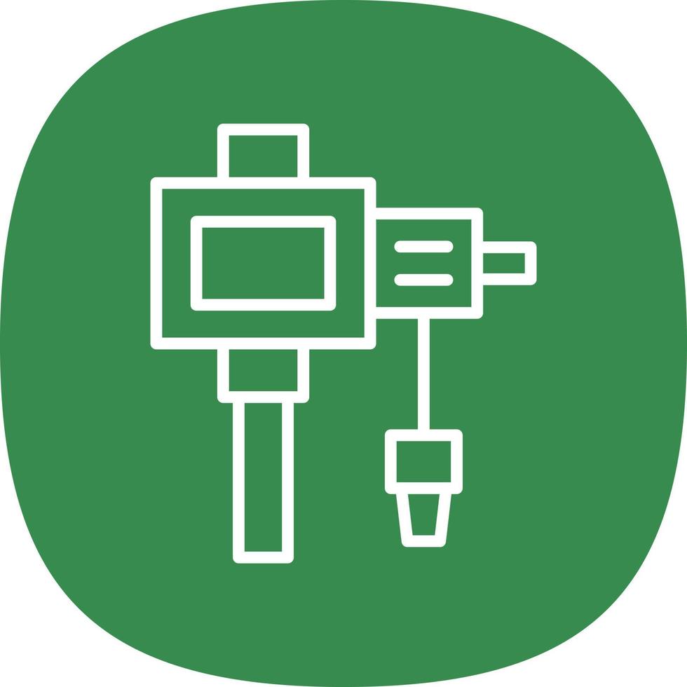 Colonoscopy Vector Icon Design
