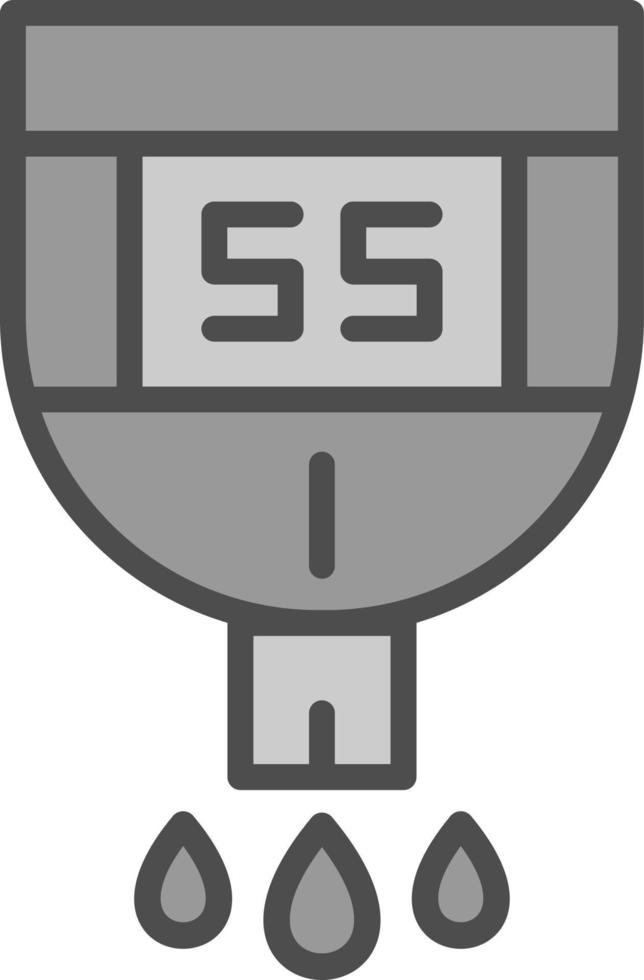 Glucose Checkup Vector Icon Design