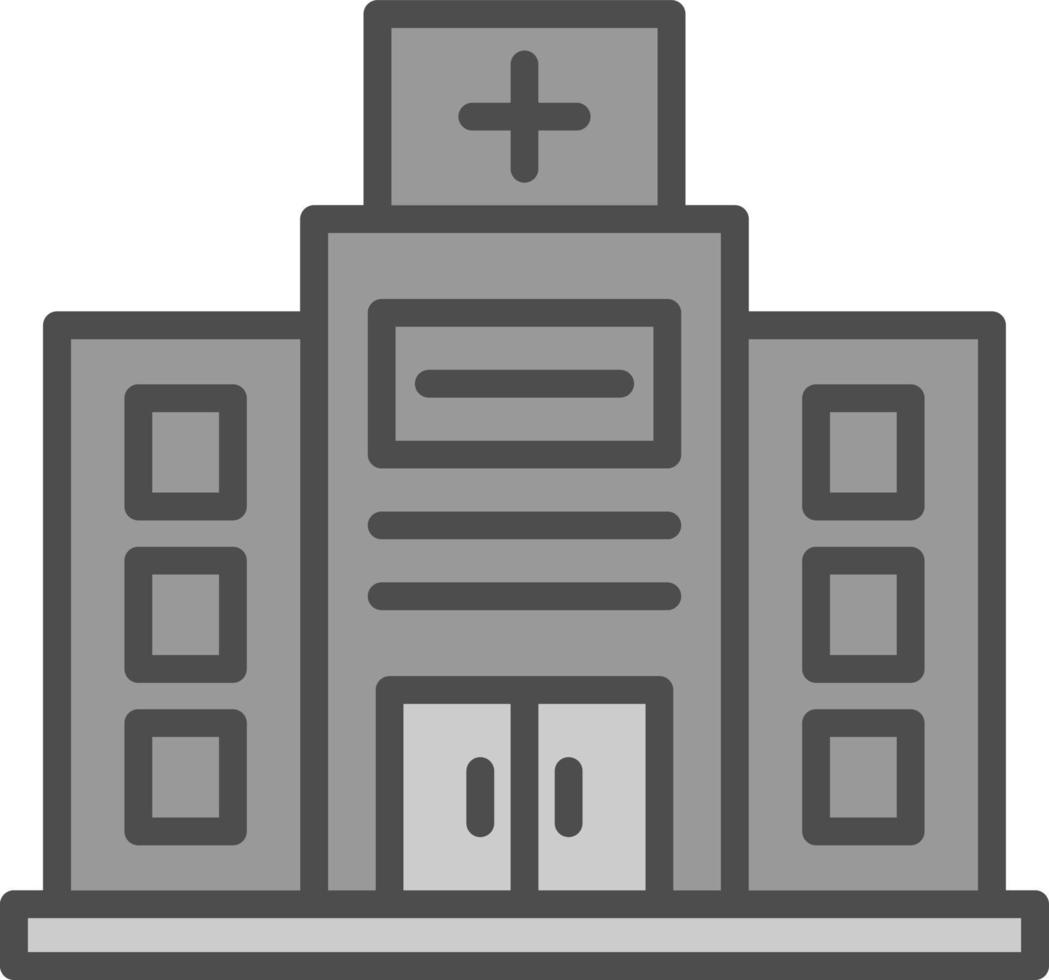 Hospital Vector Icon Design