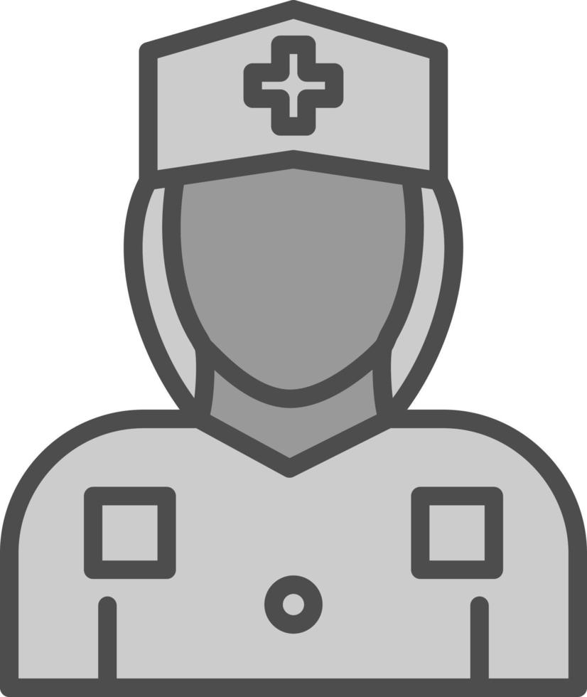 Nurse Vector Icon Design