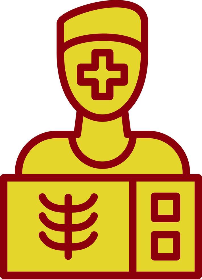 Man X ray Vector Icon Design