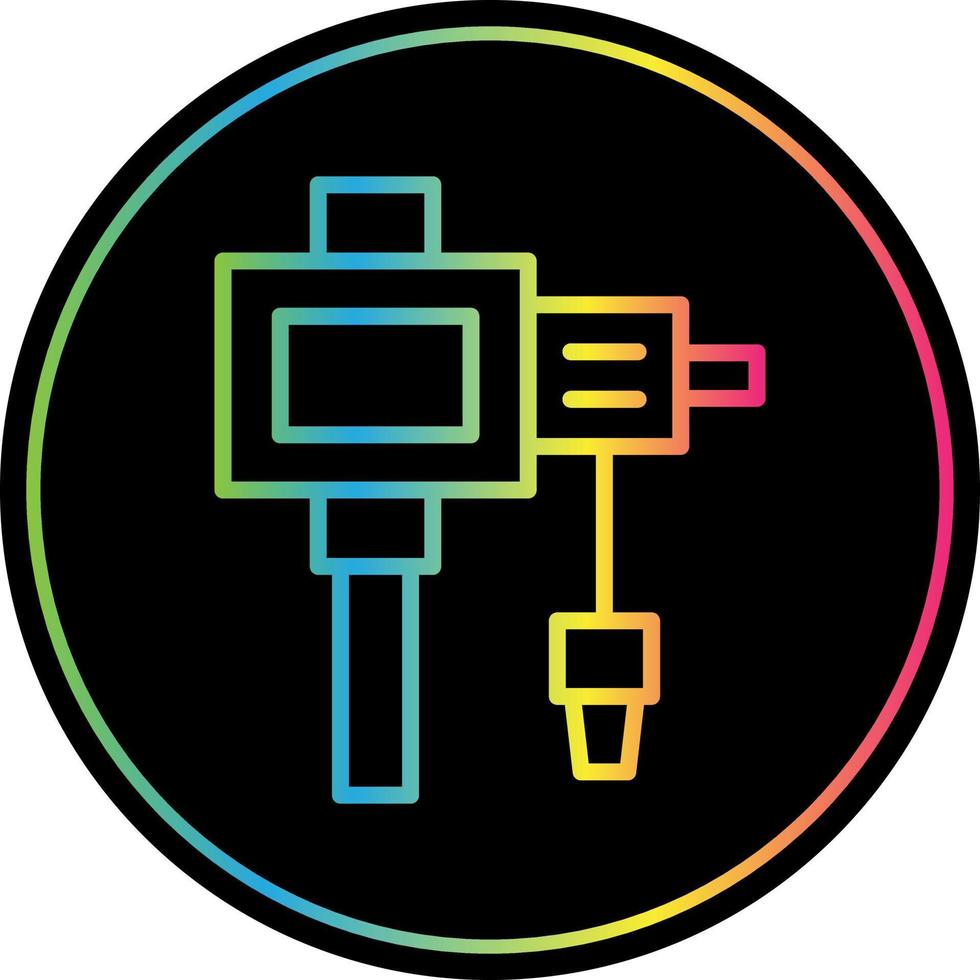 Colonoscopy Vector Icon Design