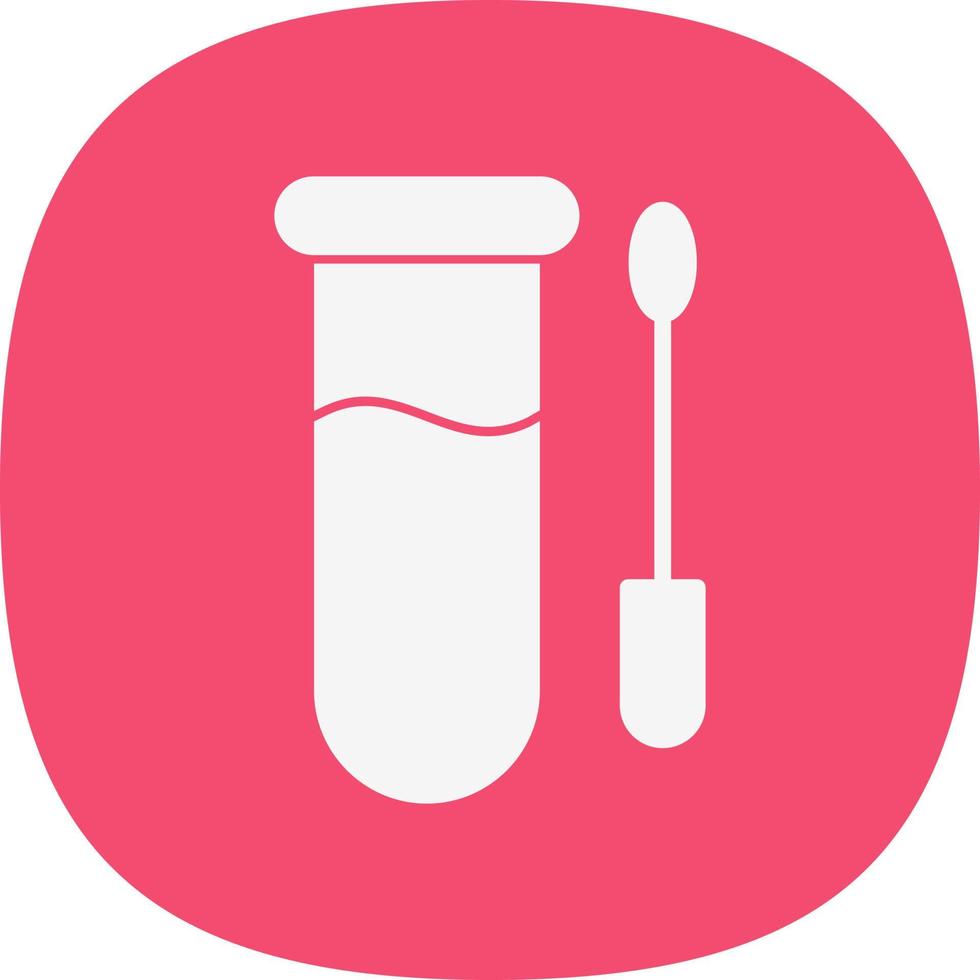 Swab Test Vector Icon Design