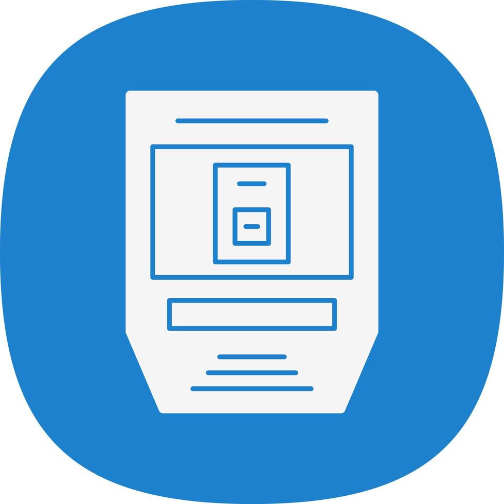 Pulse Meter Vector Icon Design