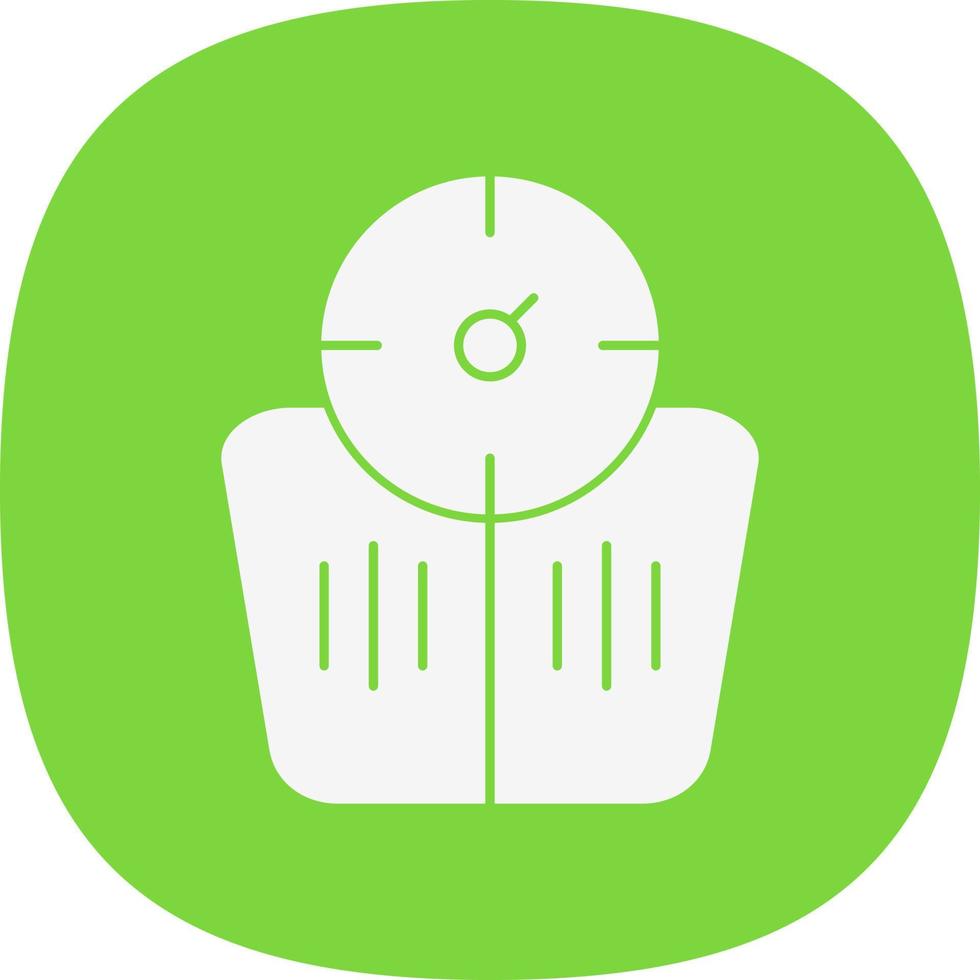 Weight Check Vector Icon Design