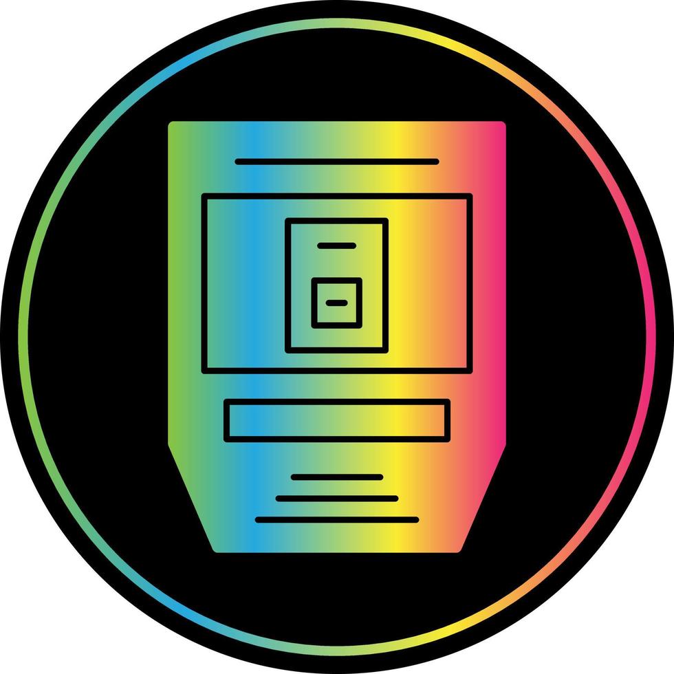Pulse Meter Vector Icon Design
