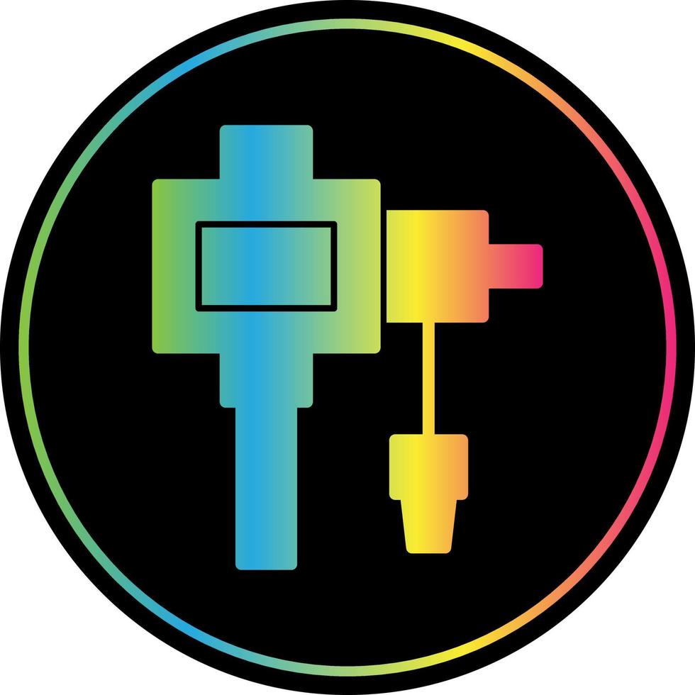 Colonoscopy Vector Icon Design