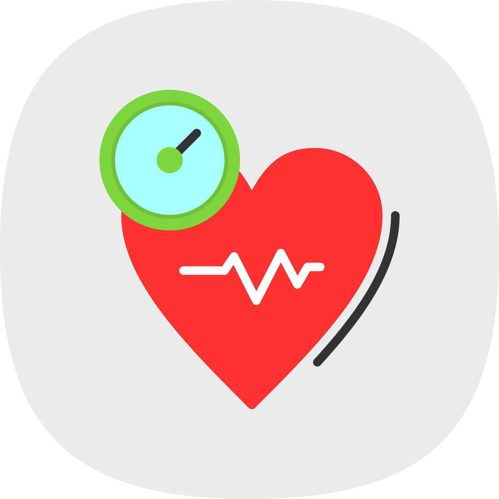 Blood Pressure Vector Icon Design