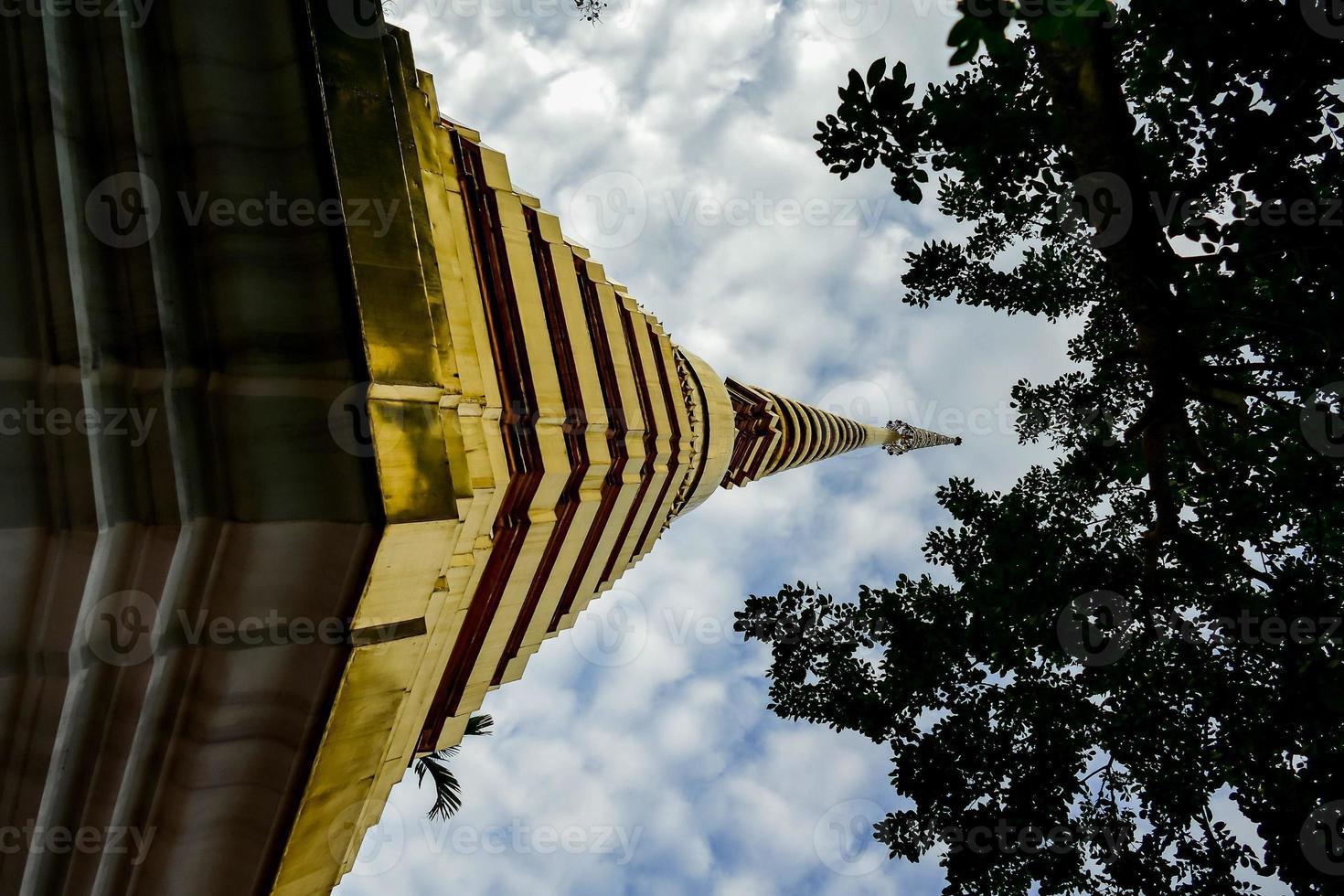 Ancient Buddhist temple in East Asia photo