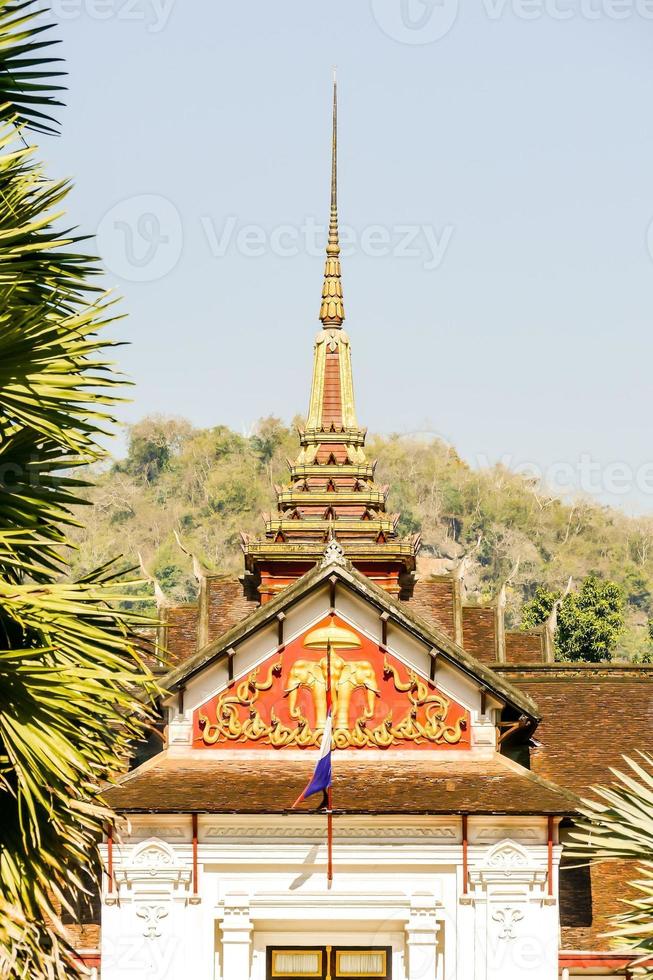 Ancient Buddhist temple in East Asia photo