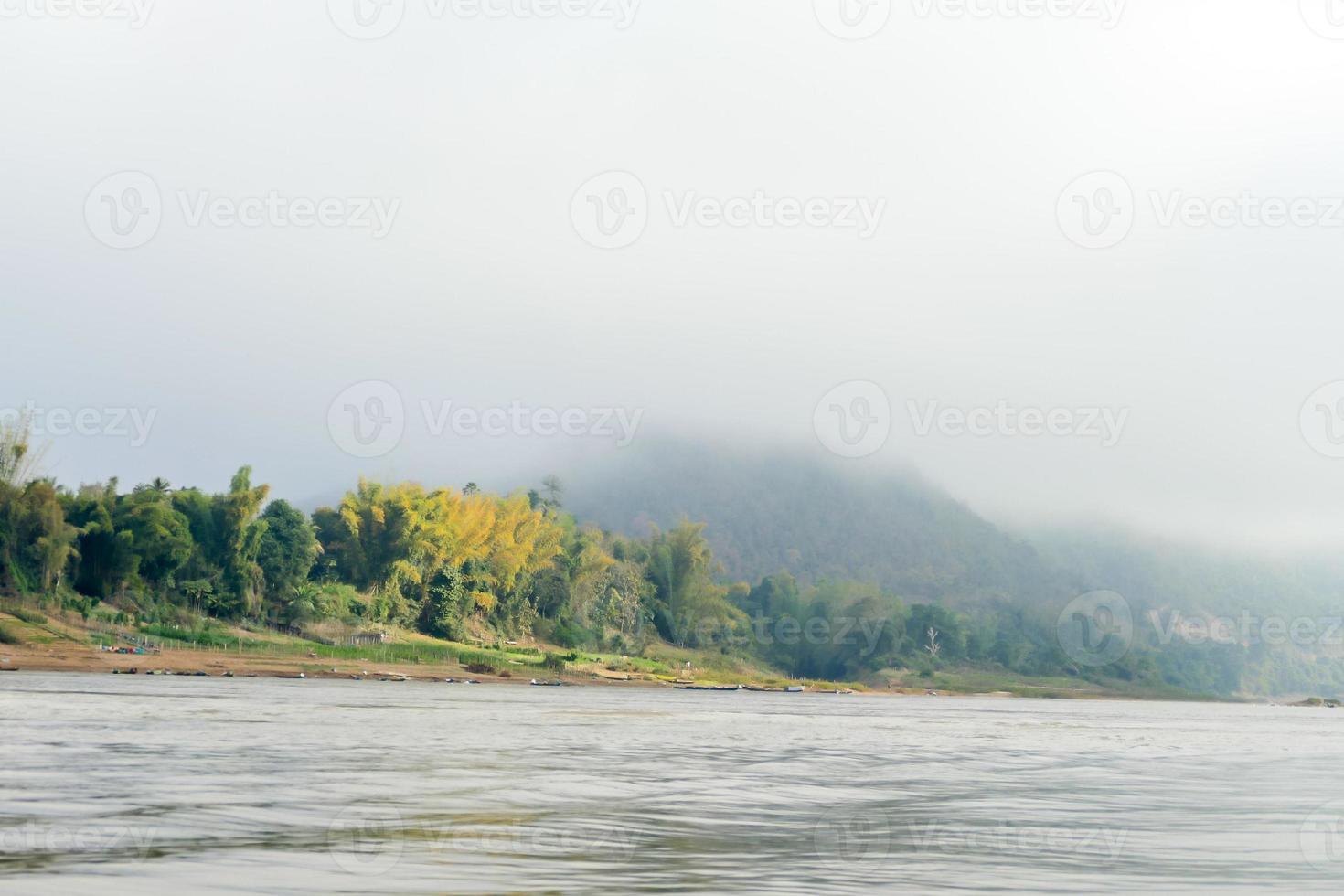 paisaje rural en el este de asia foto