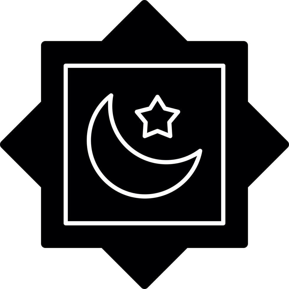 Rub El Hizb Vector Icon Design