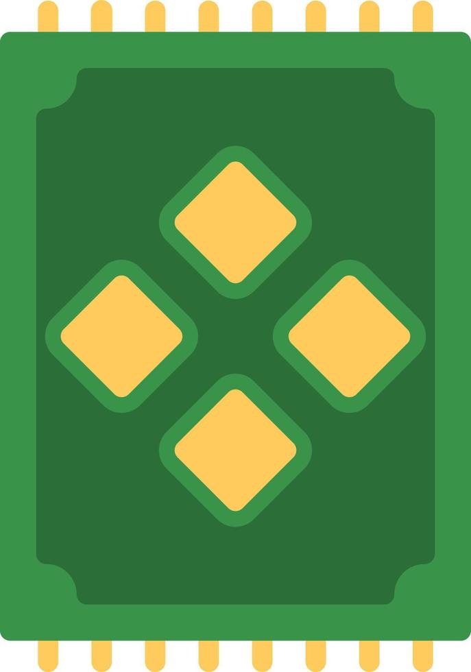 Prayer Mat Vector Icon Design