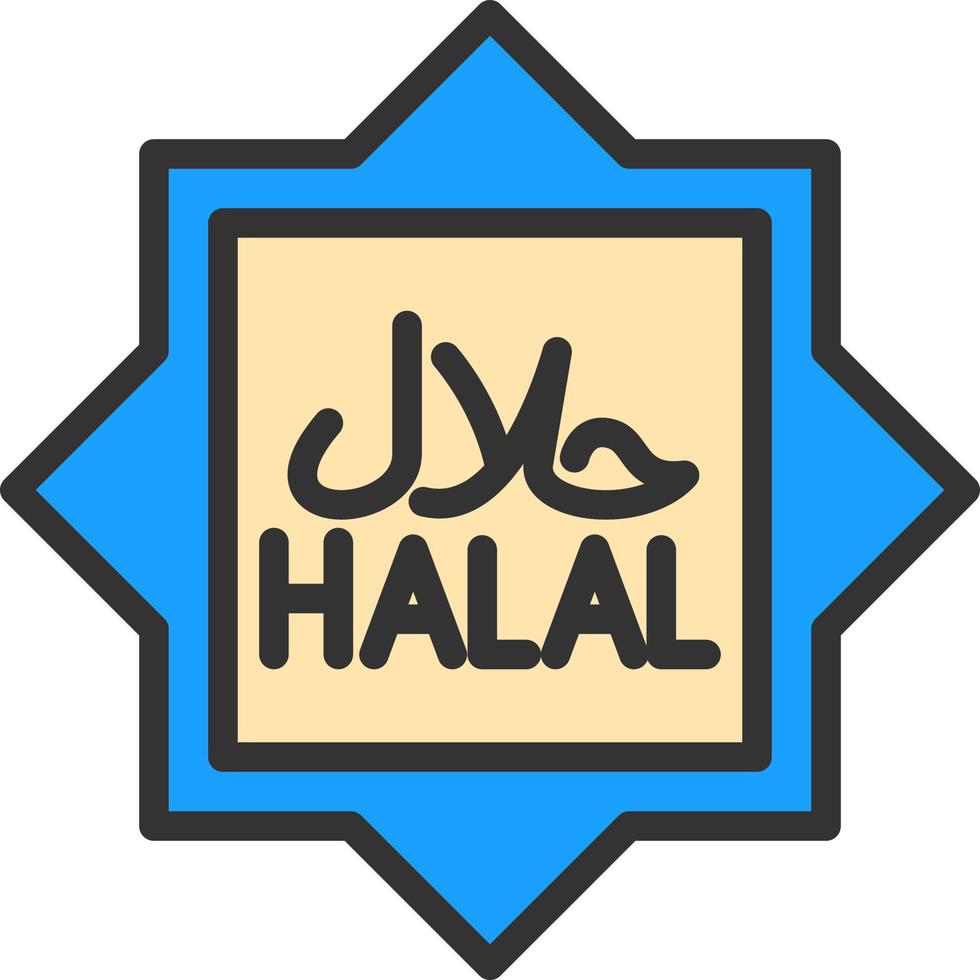 Halal Vector Icon Design