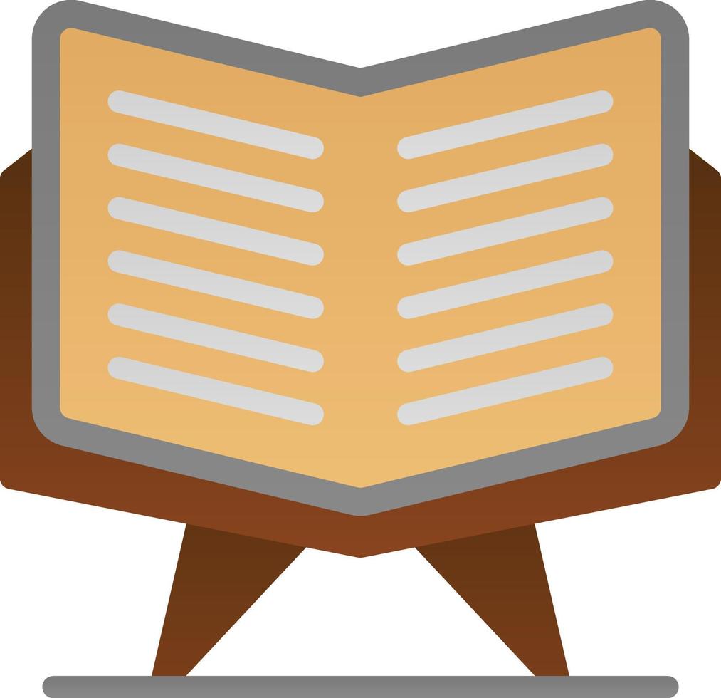Open Quran Vector Icon Design