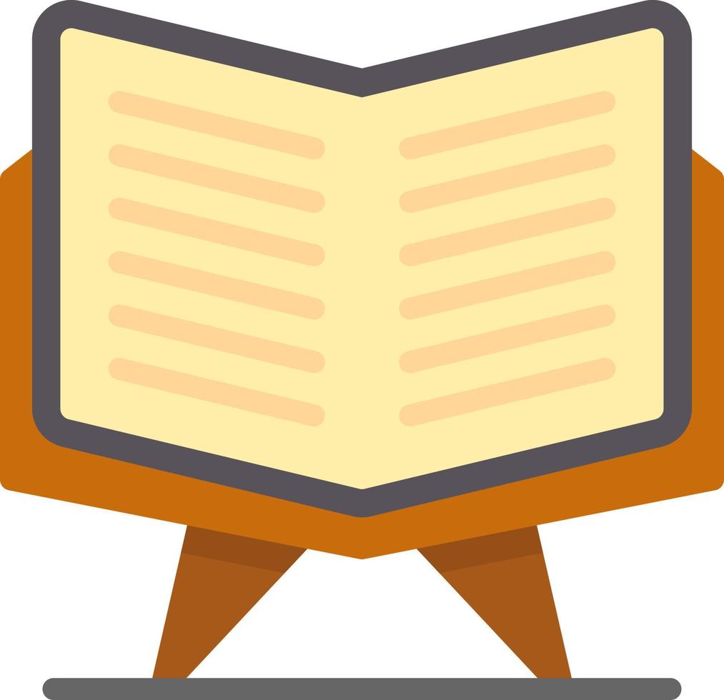 Open Quran Vector Icon Design