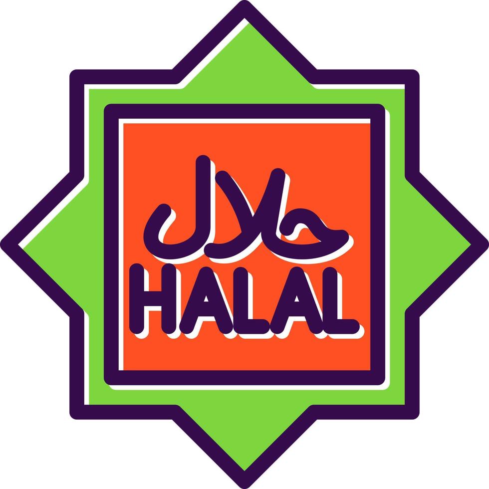 Halal Vector Icon Design