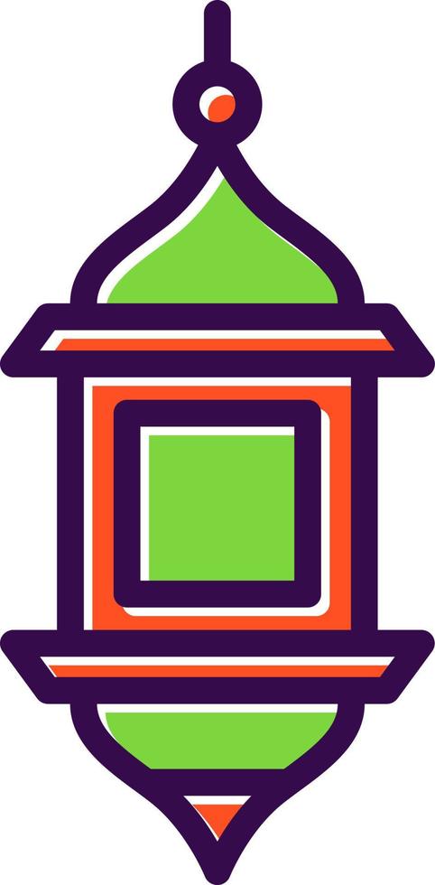 Arabic Lamp Vector Icon Design