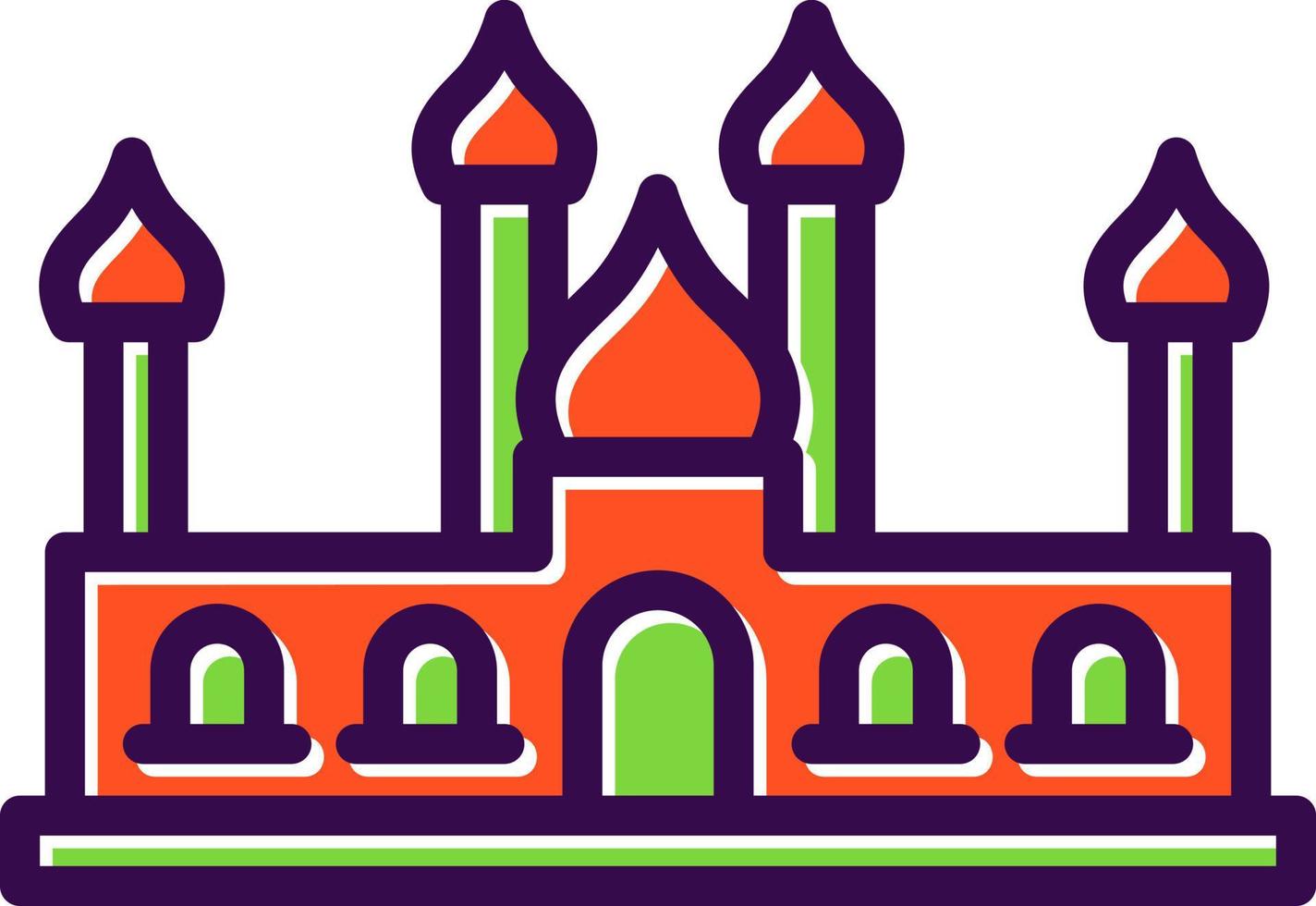 Mosque Vector Icon Design