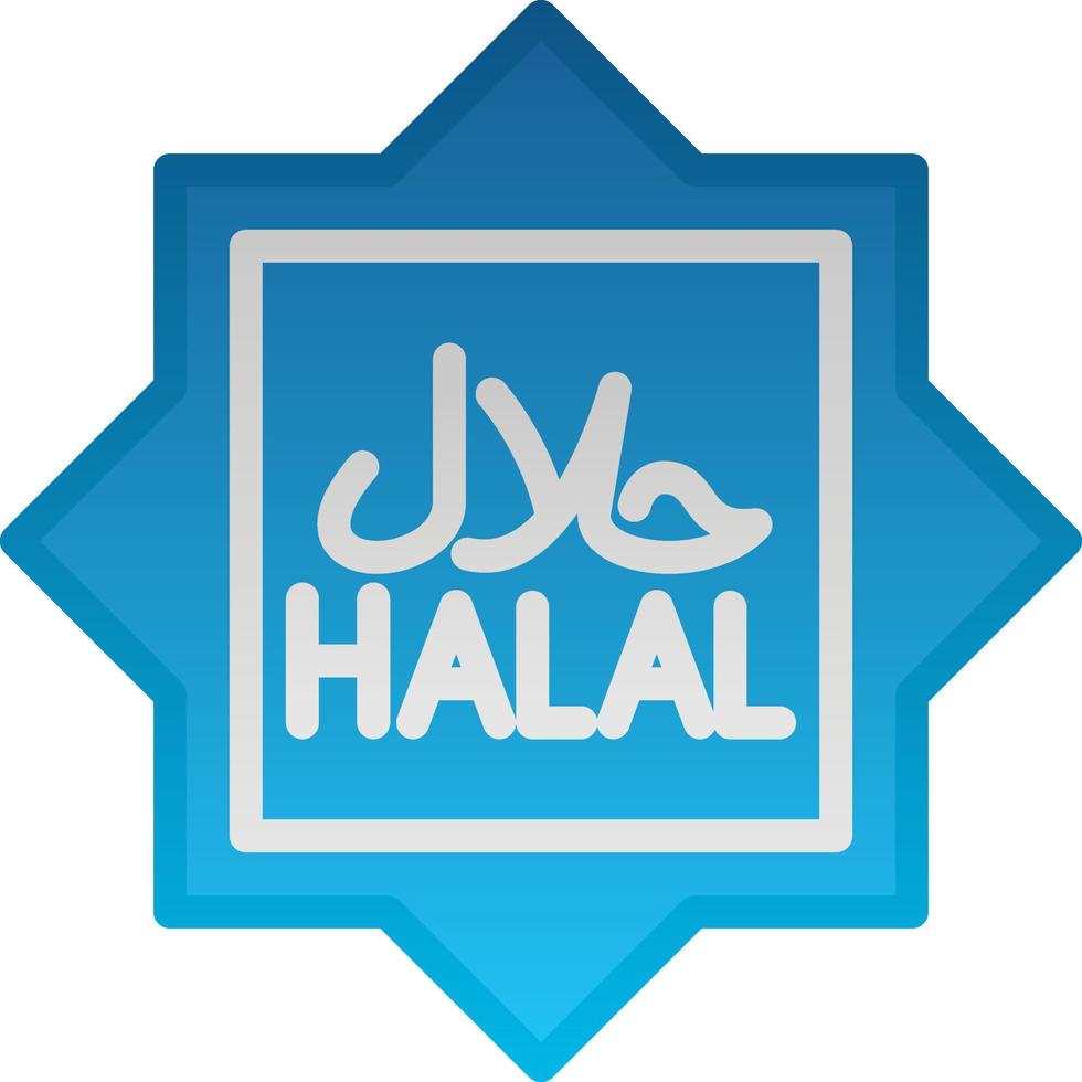 Halal Vector Icon Design