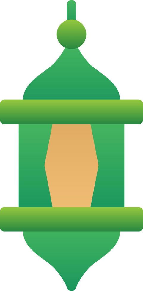 Arabian Lantern Vector Icon Design