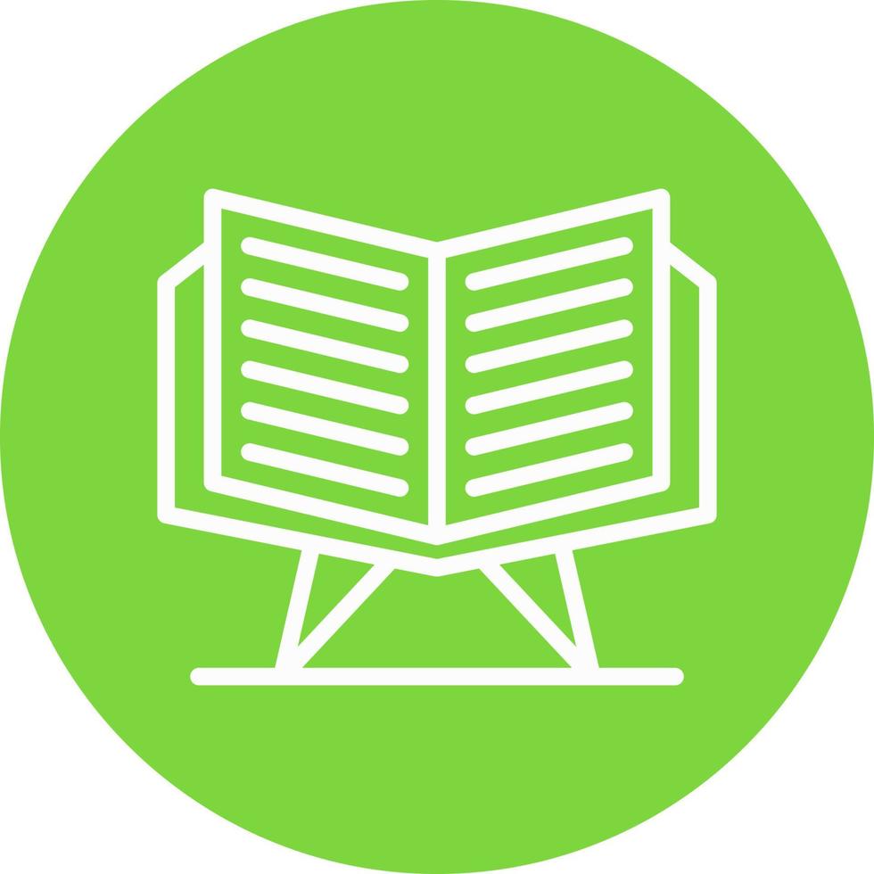 Open Quran Vector Icon Design
