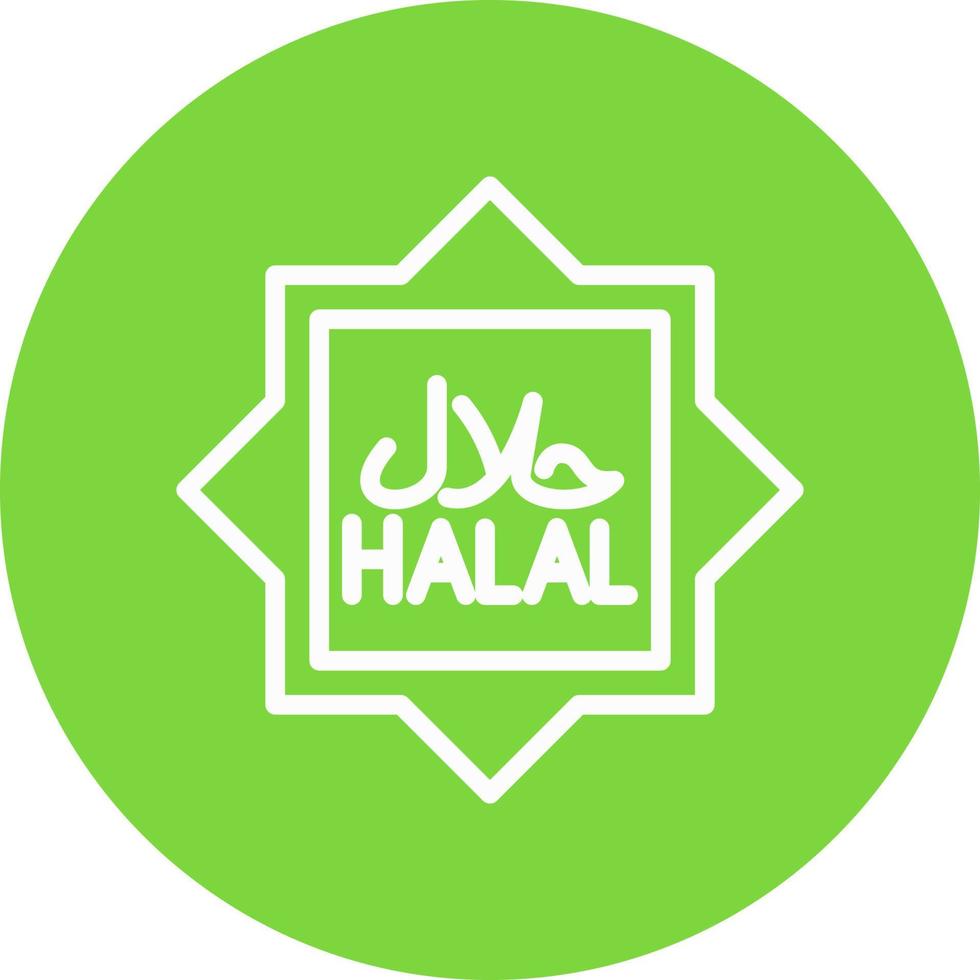 Halal Vector Icon Design