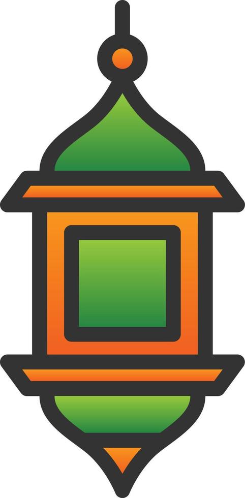 Arabic Lamp Vector Icon Design