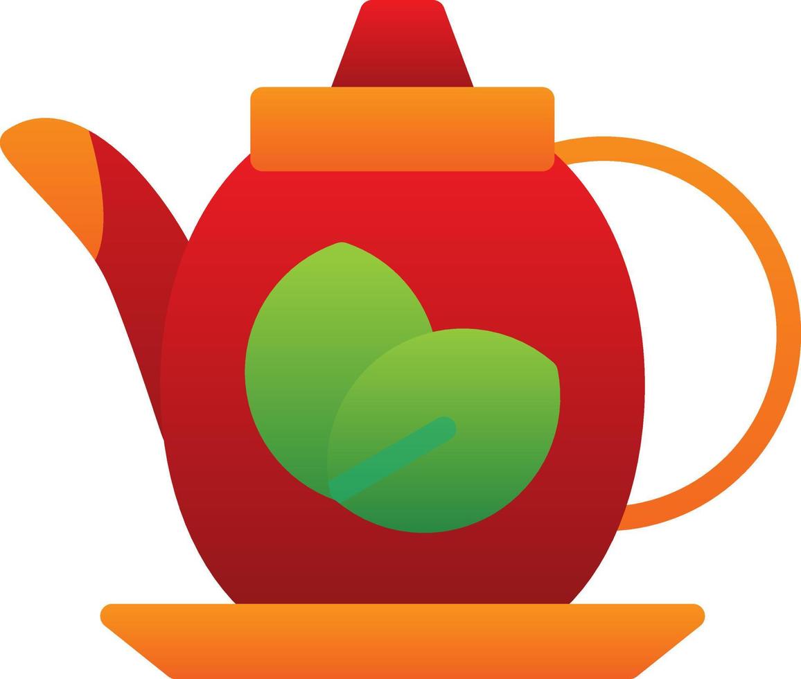 Teapot Vector Icon Design