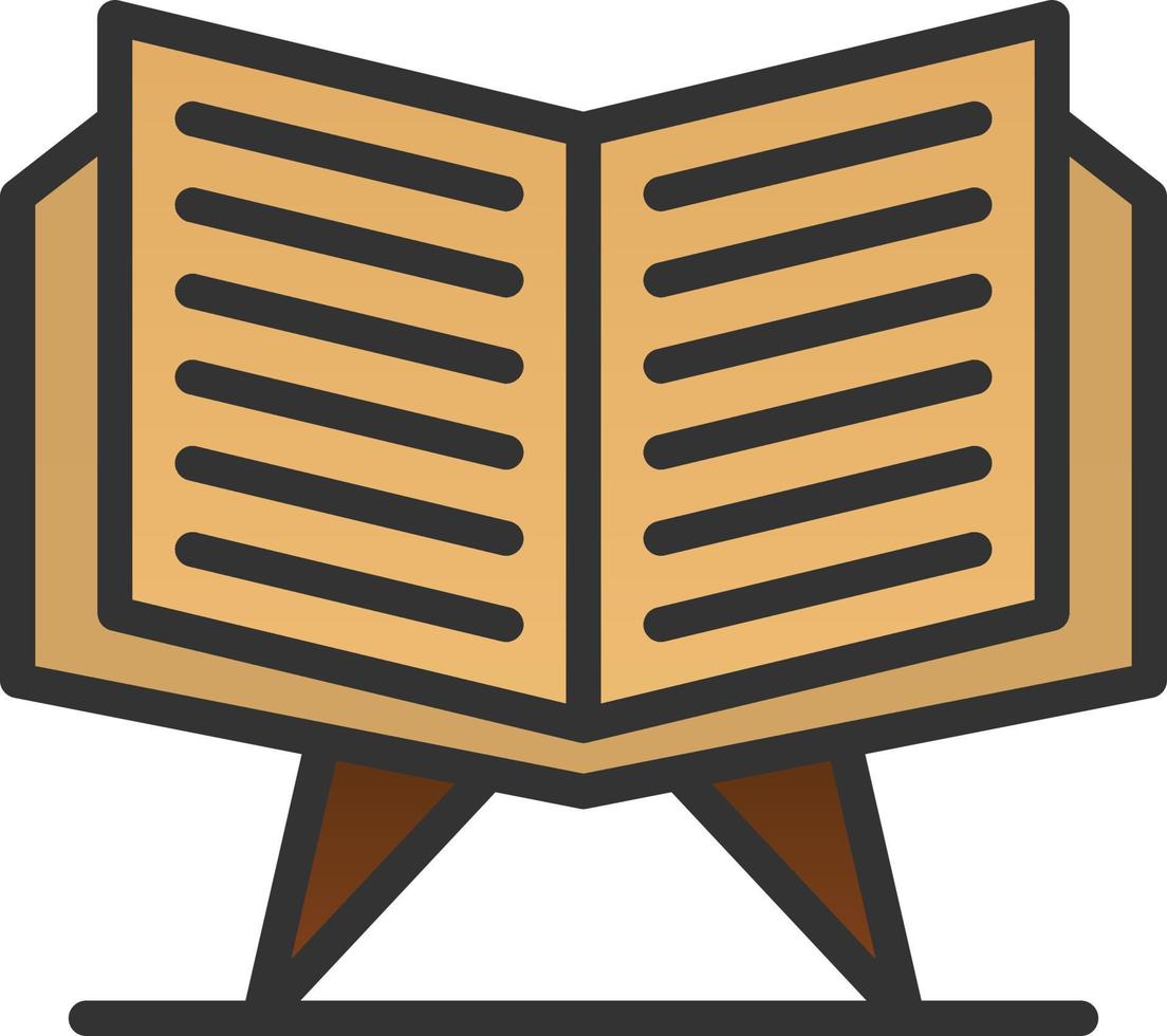 Open Quran Vector Icon Design